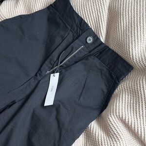 TOME WIDE LEG Black Pants